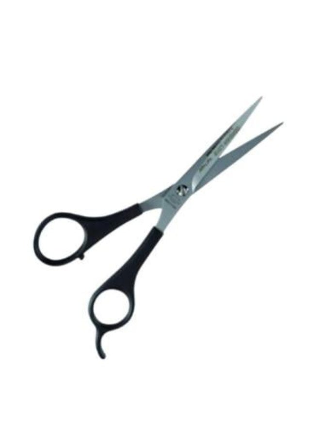 مقص شعر مقبض بلاستيك إيطالي عيون سوداء 5.5 EYES BLACK LINE 880